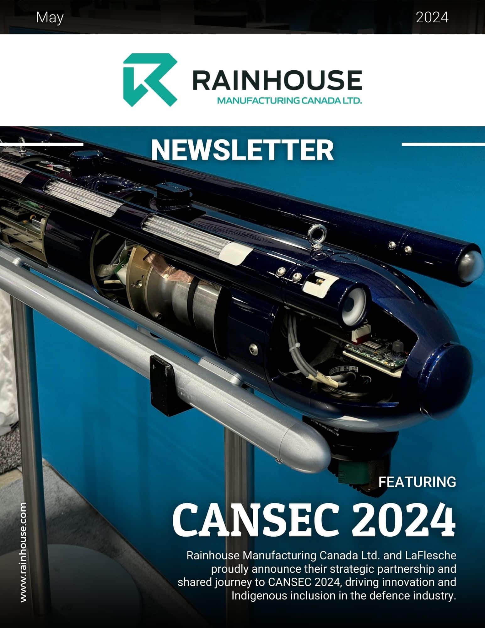 LaFlesche and Rainhouse join forces and attend CANSEC 2024