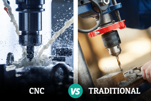 CNC Machining vs. Traditional Manufacturing Methods